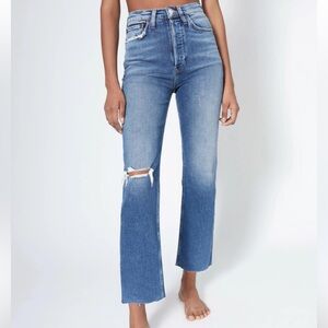 Re/Done Ultra High-Rise Stovepipe Jeans Vintage Indigo Size 24